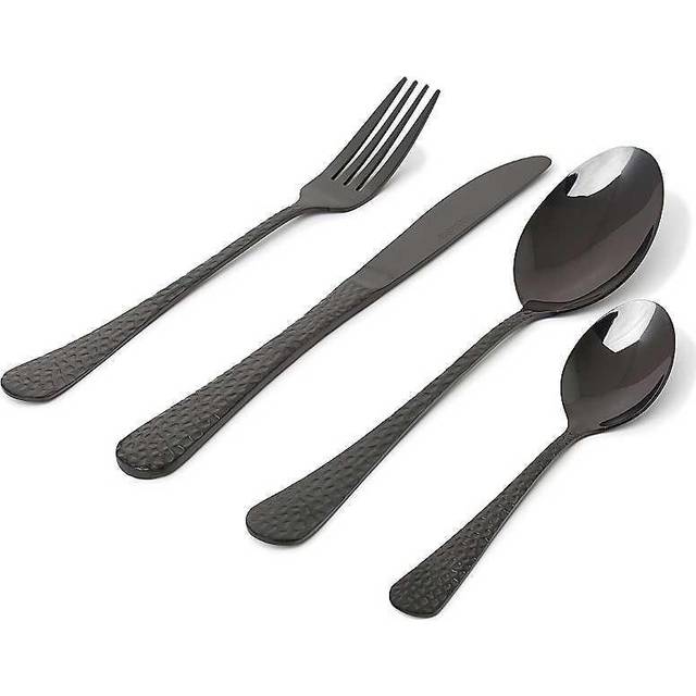 Sabichi 16 Pc Gold Hammered Cutlery Gold - Sabichi