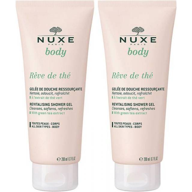 Nuxe Body Rêve de thé Revitalising Shower Gel Duo 200ml 2-pak