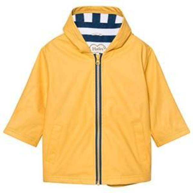 Hatley Yellow Hooded Raincoat - 10 year