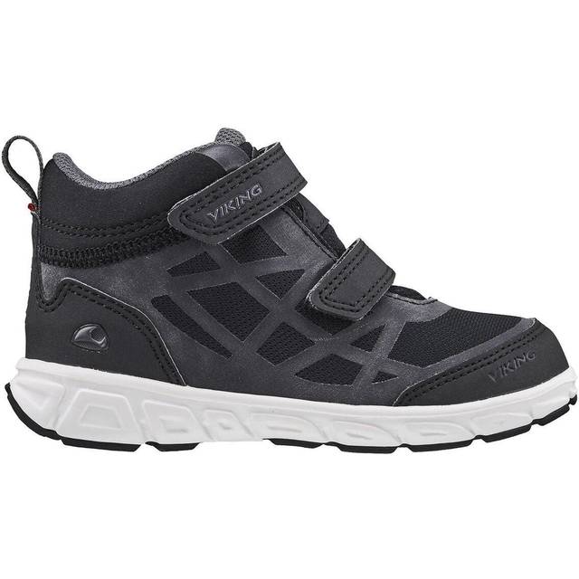 viking veme mid r gtx unisex - barn promenadsko, Svart kol, 20 EU