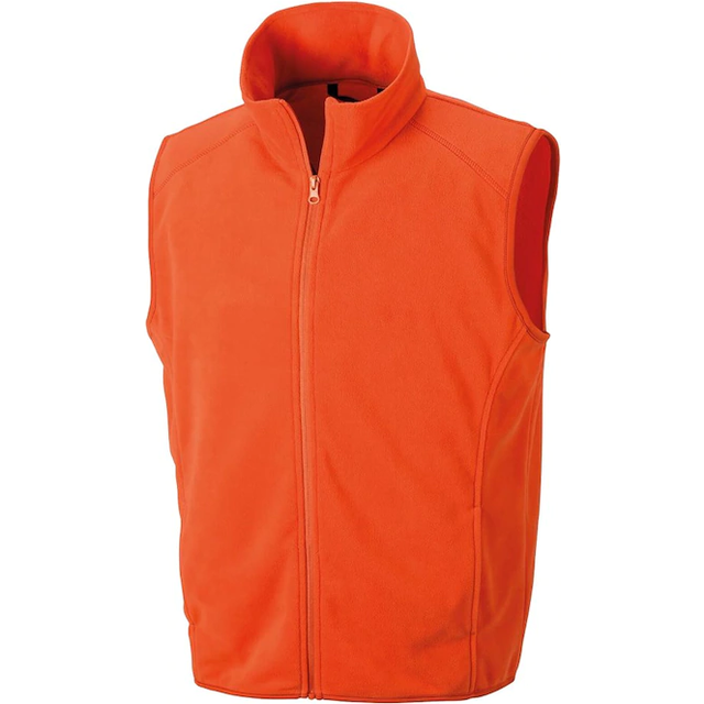 Resultat Core Herr Micro Fleeceväst 3XL orange