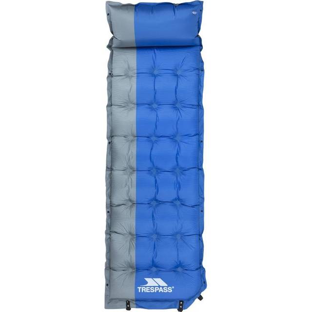 Trespass Soltare Lightweight Inflatable Single Airbed with Pillow