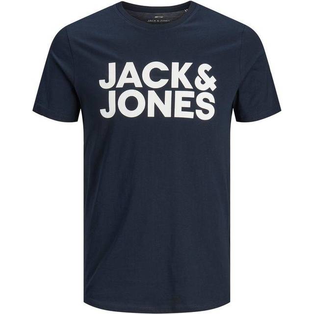 T-shirt Jack & Jones Corp o-neck - Bleu - XL