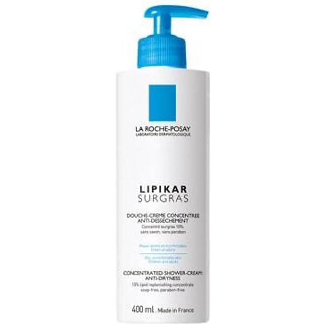 La Roche-Posay Lipikar Surgras Lipid-replenishing Shower Gel 400ml - Suitable for Adults & Children - Dry Skin - Face the Future