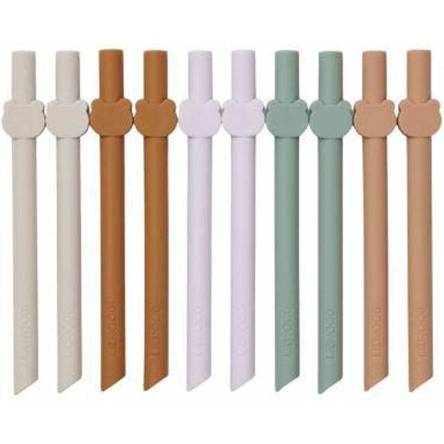 Liewood Sugrör - 10 st. - Badu - Multi Mix - Liewood - One Size - Sugrör