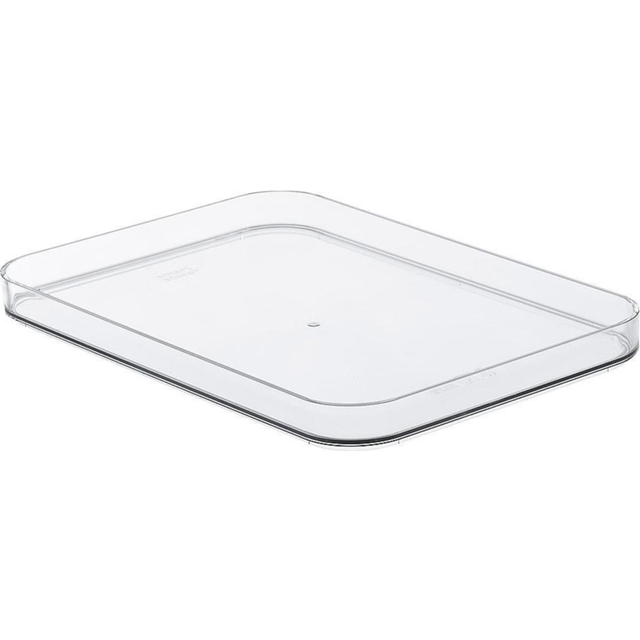 lid storage box Compact M 29,5 x 20 cm transparent