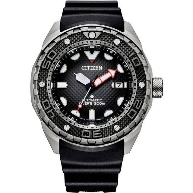 Citizen Promaster Marine Titanium Black Dial Automatic Diver's NB6004-08E 200M Men's Watch black