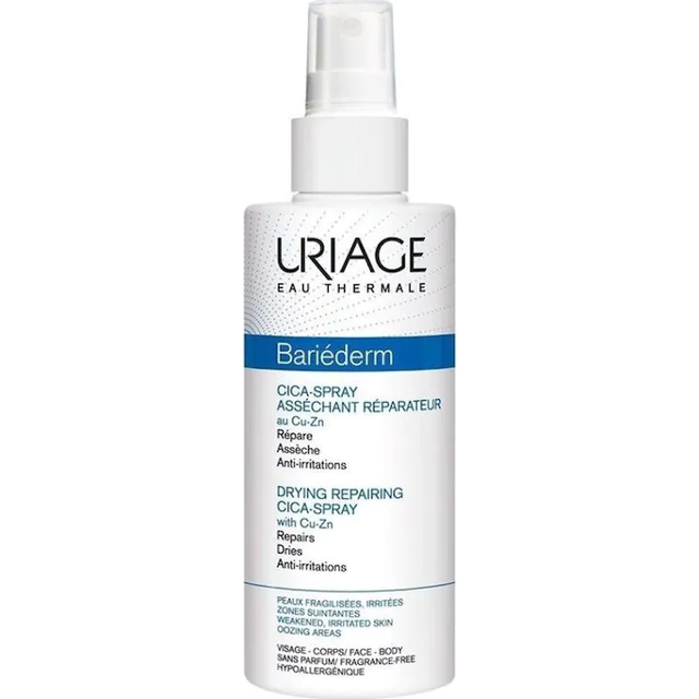 Uriage Bariederm Drying Repairing Cica Spray 100ml