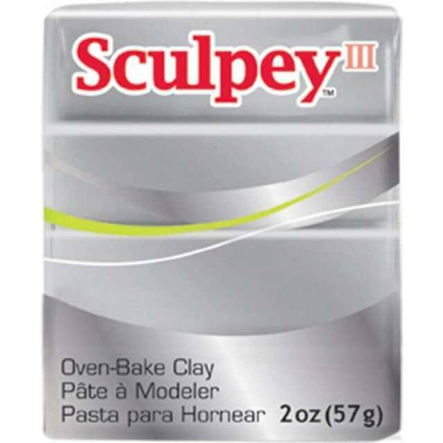 Sculpey III 2oz - Silver