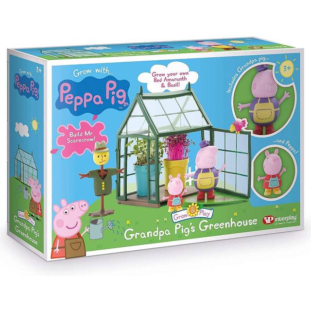 Peppa Pig Grandpa Pig's Greenhouse Grow & Play Set