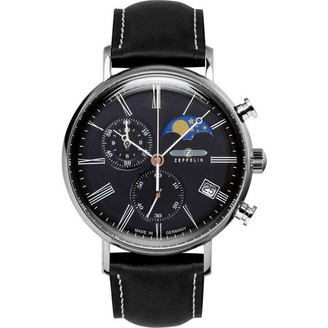 Zeppelin Watch LZ120 Rome Mens - Black