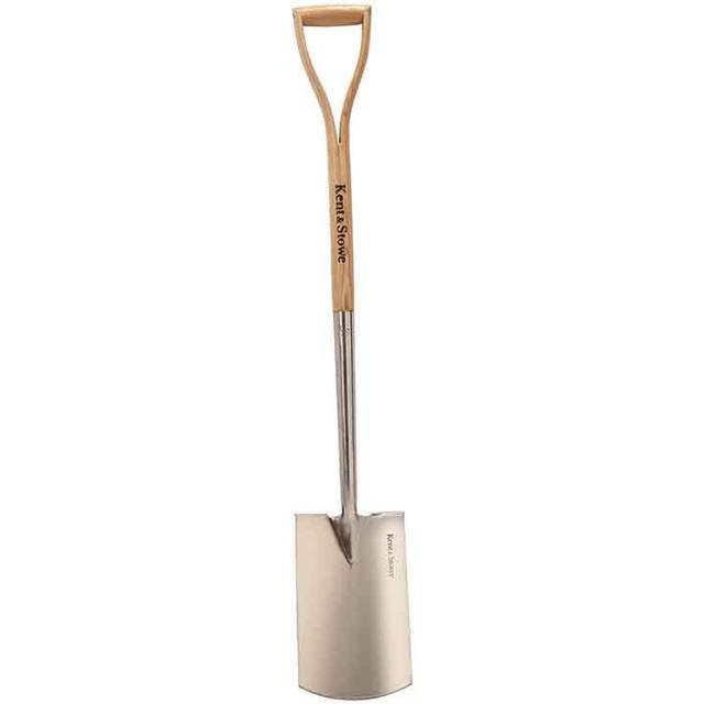 Kent & Stowe Stainless Steel Digging Spade Rust Resistant For Gardening