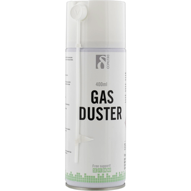 Komprimerad tryckluft i sprayburk, 400ml (D-400B)