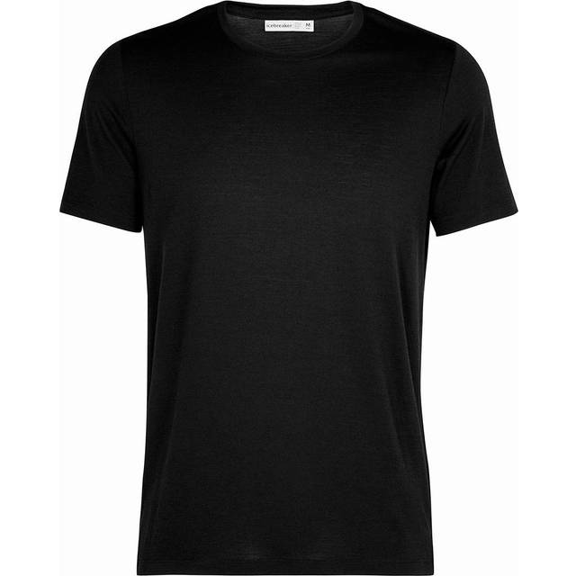 Icebreaker Mens Tech Lite II S/S Tee 2021 model (Svart (BLACK) Small)