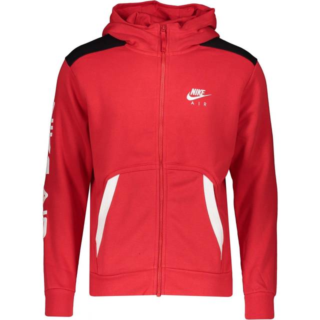 Nike, Sweatshirts & Hoodies, Herr, L, Bomull, Sportswear Zip Hoodie - red (L)