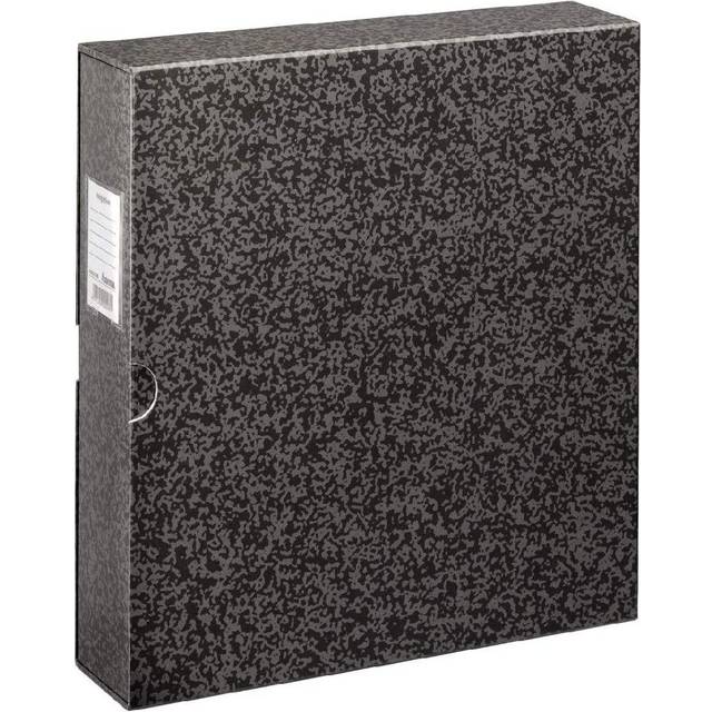 Storage File for Negatives with Slipcase 29x32.5 cm Black/Grey-Marbled