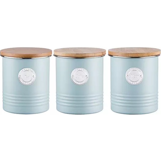 Typhoon Living Sugar Canister, 1L, Blue