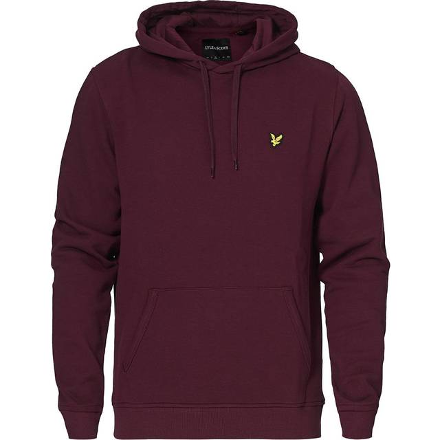 Lyle & Scott, Sweatshirts & Hoodies, Herr, 2Xl, Bomull, Pullover Hoodie - red (2XL)