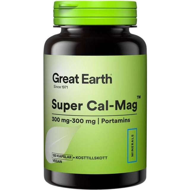 Great Earth Cal-Mag 300-300 mg (120 KAPSLAR)