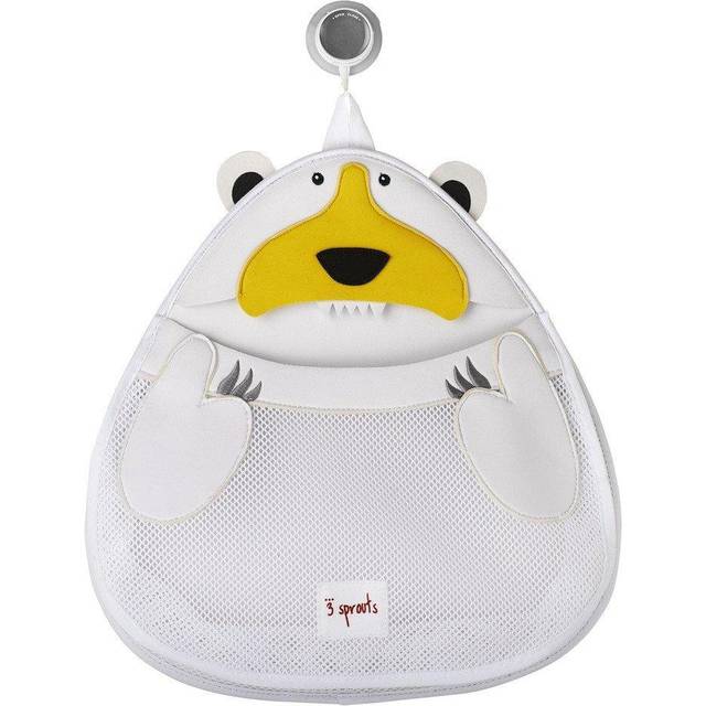 3 Sprouts Bath Storage - Polar Bear