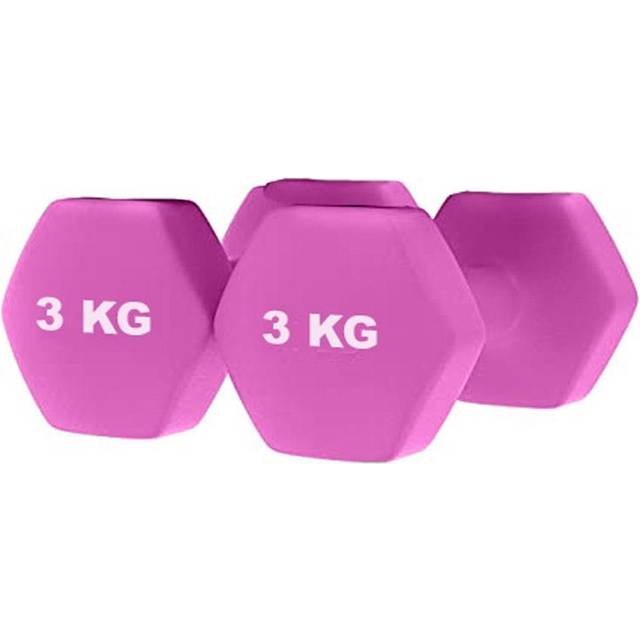 ASG Neoprene Håndvægtsæt Set 3kg