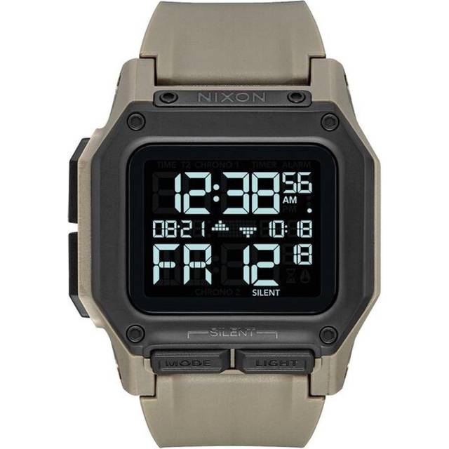 NIXON Unisex Adult Digital Watch with Polycarbonate Strap A1180-2711-00