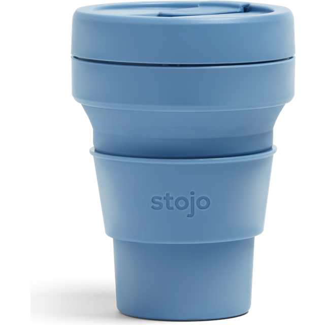Collapsible Portable Silicone Cup - 2 Size & 4 Colour Options | Wowcher - Green
