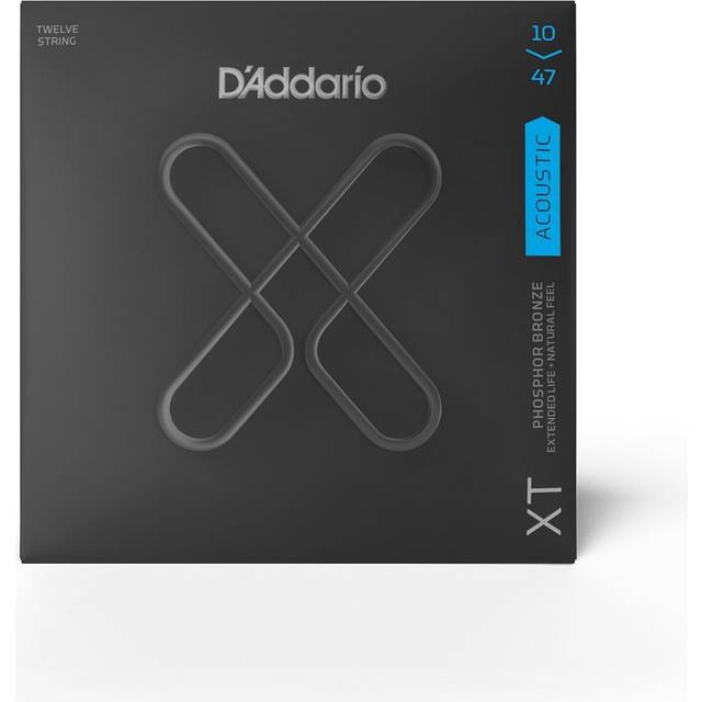 DAddario XTABR1047-12 XT 80/20 12-String Acoustic Strings 10-47