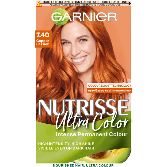 Garnier nutrisse ultra color permanent hair dye intense colour for all hair typ