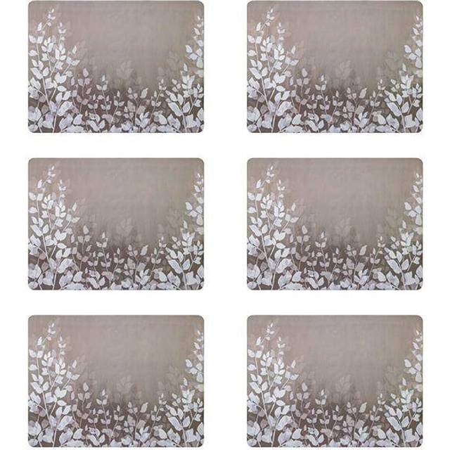 Denby Colours Natural Foliage Placemats Set Of 6