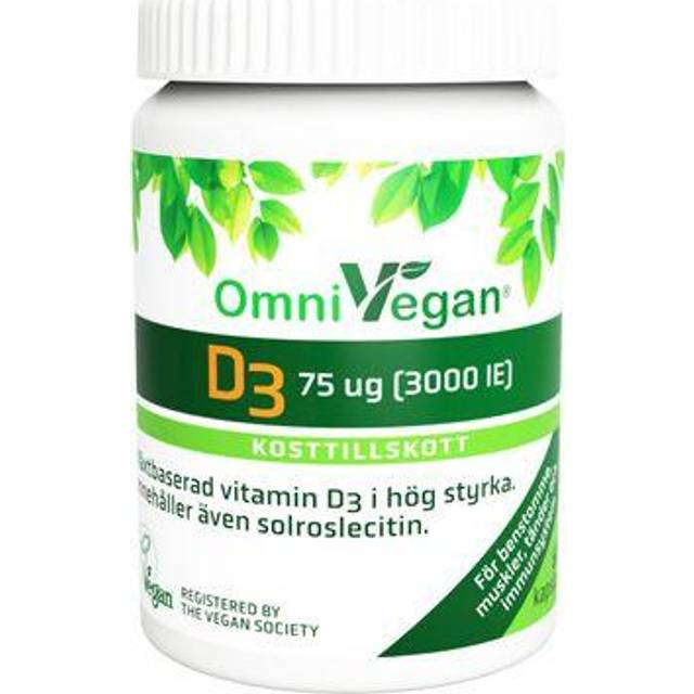 OmniVegan D3 60 kapslar