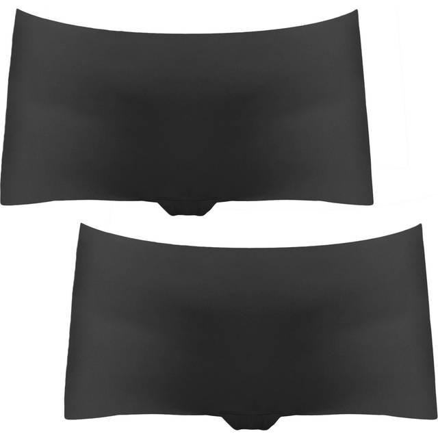 MAGIC Bodyfashion - Hipstertrosa Dream Invisibles Boy Short x 2 Seamless - Svart