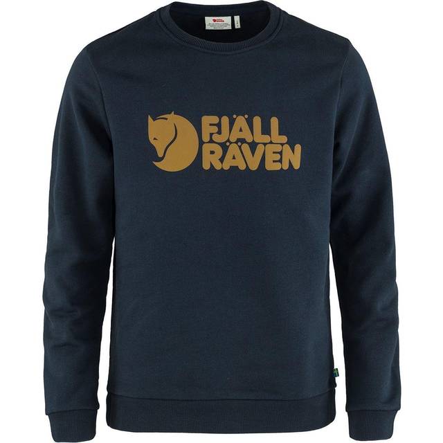 Fjällräven Logo Sweater M Herr Sweatshirts Stl. XL - Från Magasin - Blå (XL)