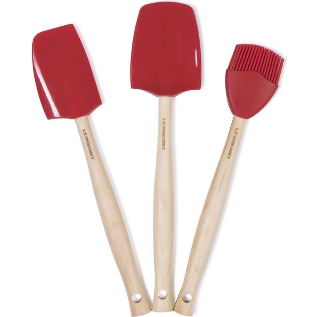 Le Creuset Set of 3 Craft Spatula's - Cerise