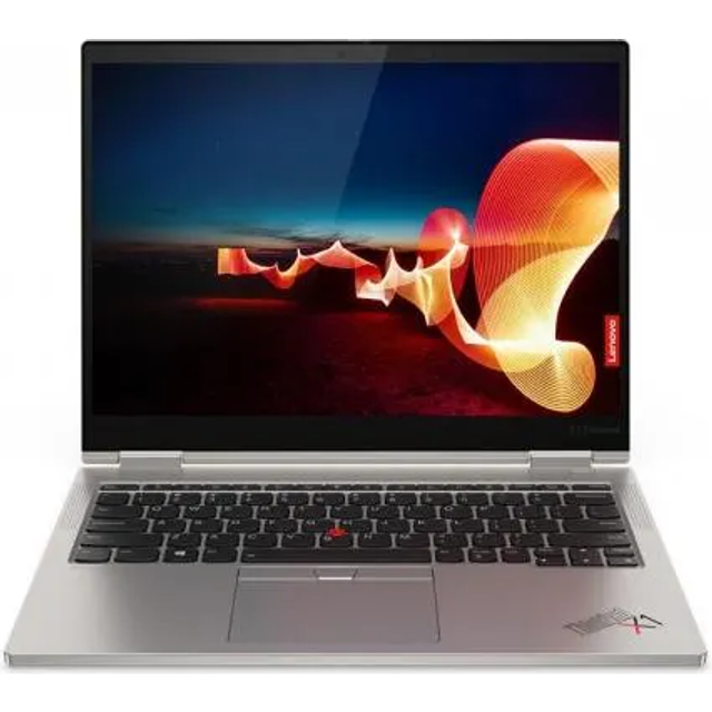 Lenovo ThinkPad X1 Titanium Yoga Gen 1 Core i7 1160G7/2,1 GHz Win10Pro Iris Xe Graphics 16 GB RAM 512 GB SSD 34,3 cm (13,5 tum) IPS pekskärm 2256 x 1504 (WQHD) Wi-Fi 6 4G LTE-A Titan, svart
