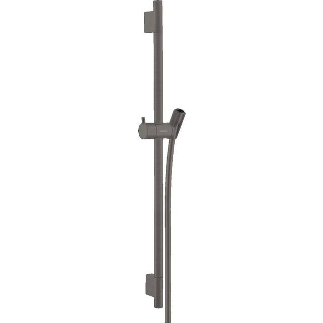 Hansgrohe Unica S Puro 28632340 Duschstång med slang, Ø22x650 mm Borstad svart krom