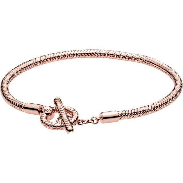 Pandora Moments 14K Rose Gold Plated Bracelet