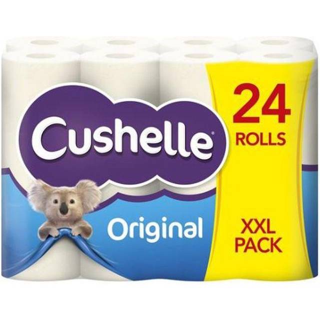Cushelle White Toilet Paper 16 Pack