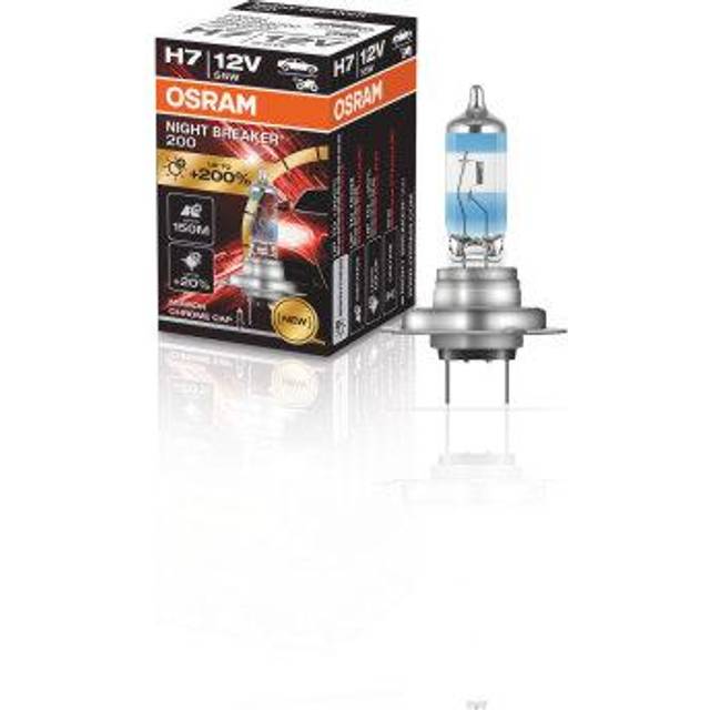 Motorcycle halogen bulb Osram H7 12v 55w Px26d Duobox - Bleu