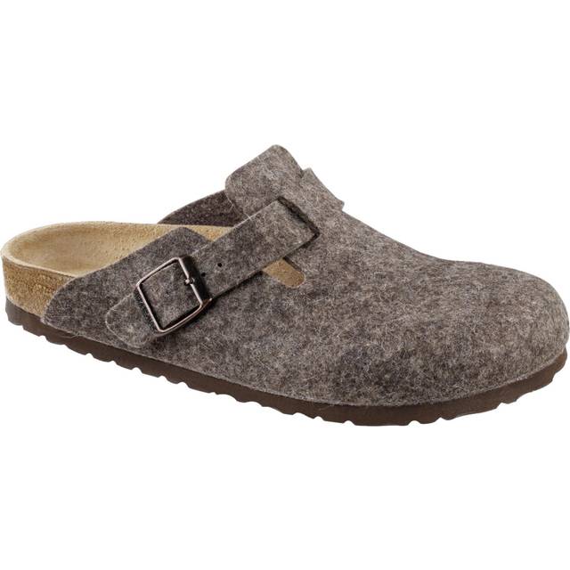 Birkenstock Boston Wool Felt Regular Fit - Brown (8)