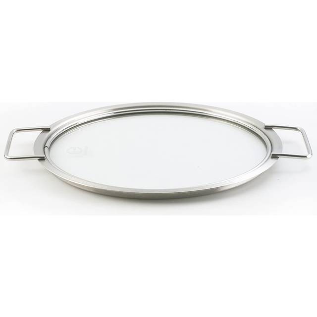 Tallrikslock, 24 cm, Glas - Stål, glas