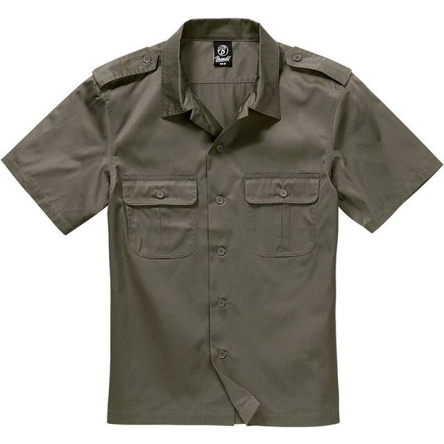 Brandit US, shirt shortsleeve , color: Olive , size: XXL