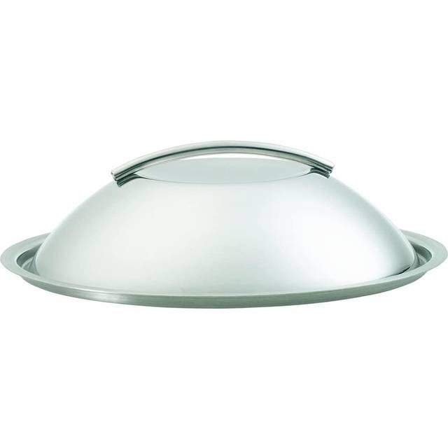 Välvt lock, Rostfritt stål 20 cm - Stål