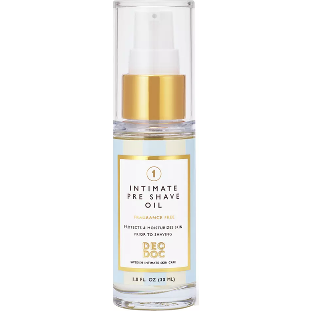DeoDoc Pre-shave Intimate Oil Fragrance Free 30 ml