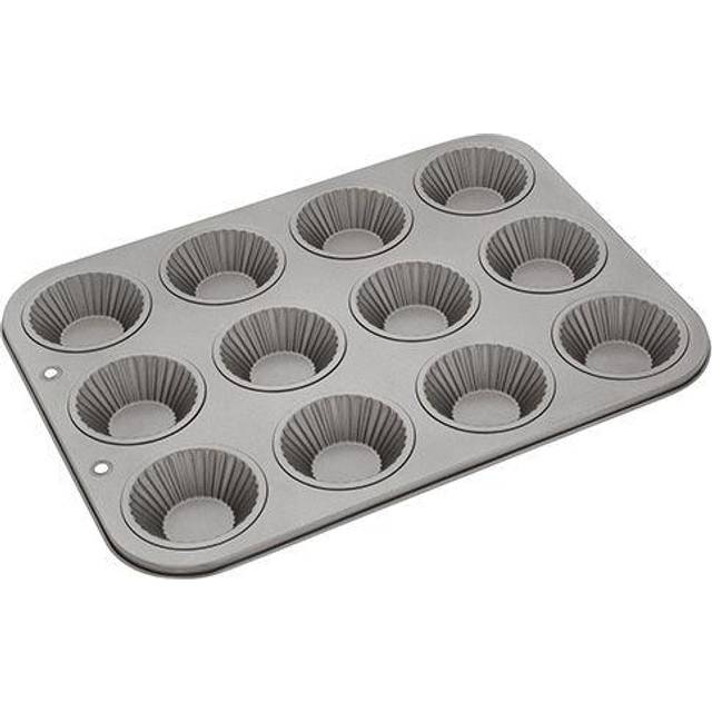 Judge Bakeware 12 Cup Fluted Bun Tin