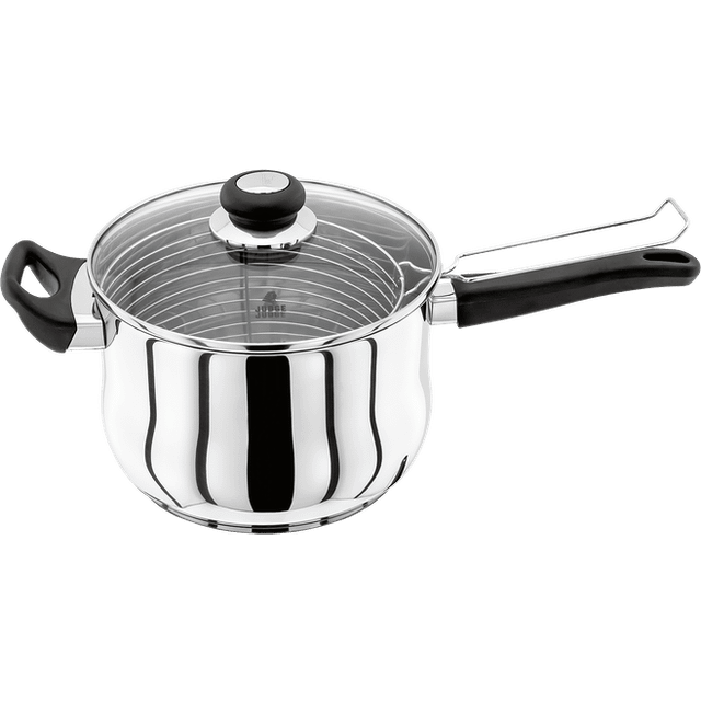 Judge Vista Stainless Steel Chip Pan - 22cm Chip Pan In silver