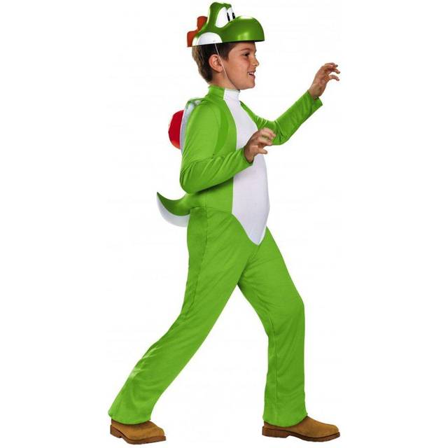Yoshi Deluxe Costume for Boys - Green&#47;White (S)