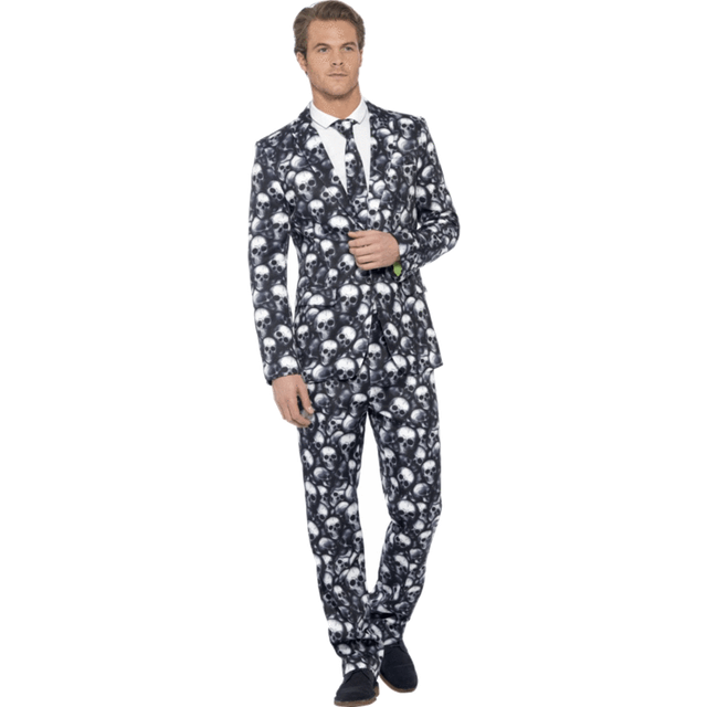 Skeleton Suit with Jacket, Teen XS