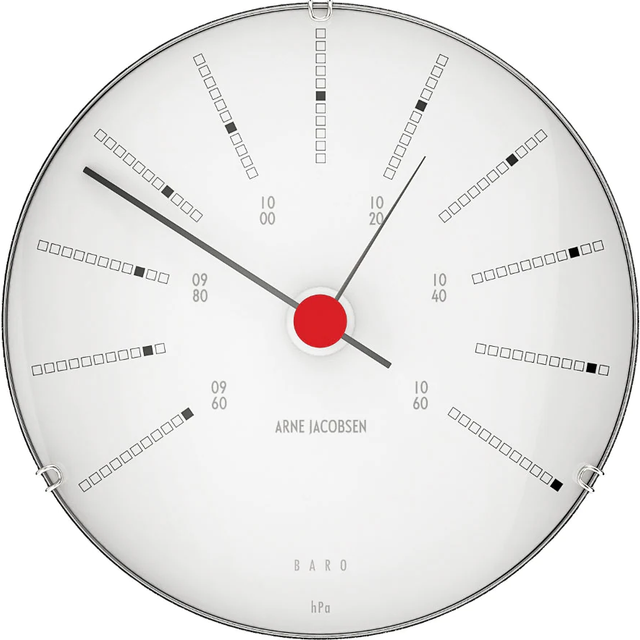 Arne Jacobsen Clocks Arne Jacobsen weather station barometer