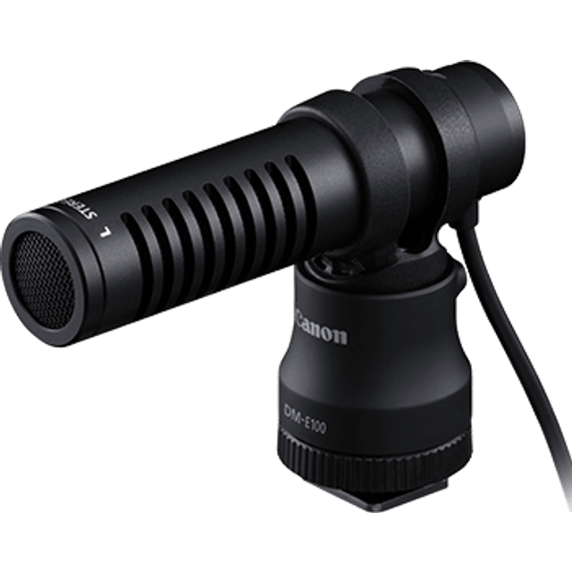 CANON DM-E100 Stereo Microphone, Black